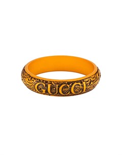 Gucci браслет жесткой формы с логотипом Gucci
