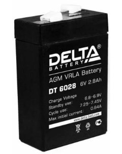 Батарея DT 6028 2 8Ач 6B Дельта