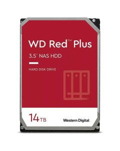 Внутренний жесткий диск 3 5 14Tb WD140EFGX 512Mb 7200rpm Red Plus Western digital