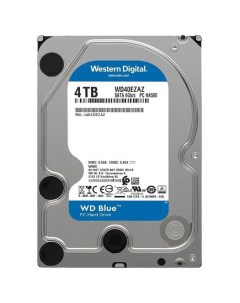 Внутренний жесткий диск 3 5 4Tb WD40EZAX 256Mb 5400rpm SATA3 Blue Desktop Western digital