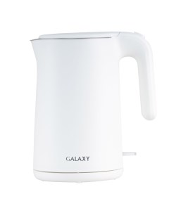 Чайник электрический GL 0327 белый 1 5 л 1800 Вт скрытый нагревательный элемент пластик Galaxy line