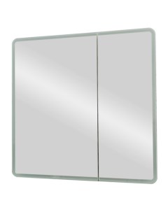 Шкаф зеркальный Sense 80см LED датчик движения белый Continent
