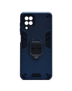 Чехол накладка противоударный SGP001 для смартфона Samsung SM A125 Galaxy A12 SM M127 Galaxy M12 син Activ