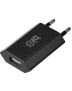 Сетевое зарядное устройство 5 Вт USB черный BXP ADP A 5B Bion