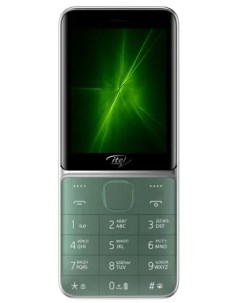 Мобильный телефон IT5626N 2 8 320x240 TN BT 1xCam 3 Sim 2500mAh micro USB зеленый ITL IT5626N DAGN Itel