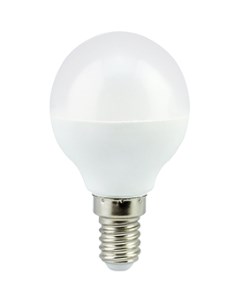 Лампа светодиодная E14 шар G45 5 4Вт 2700 K теплый свет Premium K4QW54ELC K4QW54ELC Ecola