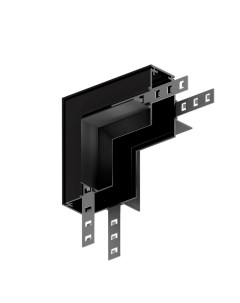 Коннектор для магнитного шинопровода L образный Linea черный A489906 Arte lamp