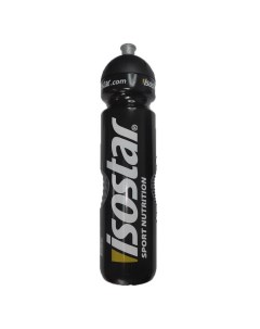 Спортивная бутылка 1000 мл Черная с черной крышкой Isostar
