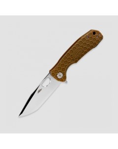 Нож складной HB1401 Tanto L D2 длина клинка 9 2 см коричневый Honey badger