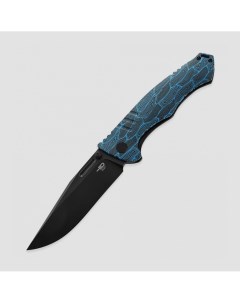 Нож складной Keen II длина клинка 10 7 см синий Bestech knives
