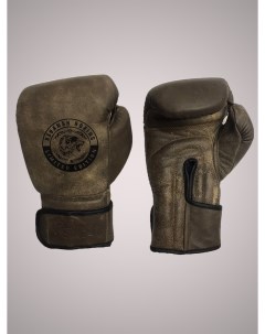 Боксерские Перчатки PRO RETRO BLACK 18 унций из натуральной кожи Revansh