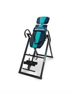 Инверсионный стол Fitness TRACTION сине бирюзовый с подушкой Start line