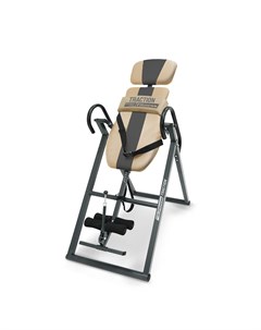 Инверсионный стол Fitness TRACTION бежево серый с подушкой Start line