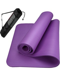Коврик для йоги и фитнеса в чехле фиолетовый 183х61х1 5см Nbk