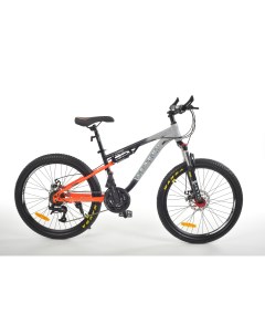 Велосипед VT660 год 2024 на рост 130 165 черный серый оранжевый Vetro