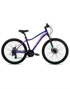 Велосипед женский горный Oasis HD 26 рама 18 фиолетово зеленый Aspect