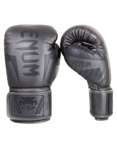 Перчатки боксерские Elite Grey Grey 12 унций Venum