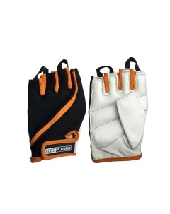 Перчатки для фитнеса 2311 OL цвет оранж черный белый размер L Ecos