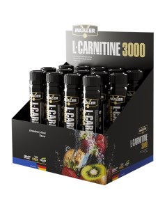 Л карнитин L Carnitine 3000 14x25 мл Клубника киви Maxler