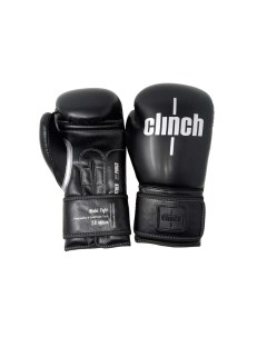 C137 Перчатки боксерские Fight 2 0 черные 6 oz Clinch