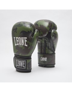 Боксерские перчатки 1947 CAMO BOXING GLOVES GREEN GN324 14 oz Leone