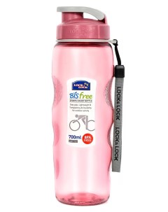 Бутылка дорожная Sports ABF721P розовая Lock&lock