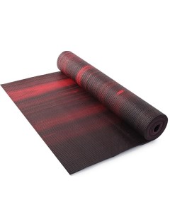 Коврик для фитнеса и йоги Larsen PVC multicolor Red Black Nobrand