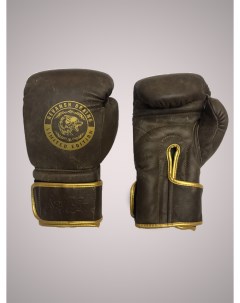 Боксерские Перчатки PRO RETRO GOLD 20 унций из натуральной кожи Revansh