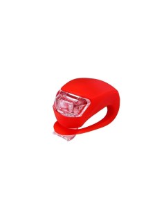 Фонарь MCCH210789 светодиодный велосипедный силиконовый красный Mobicent