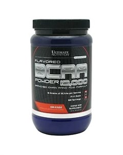 Ultimate BCAA 12000 Powder Flavored 457 грамм Апельсин Ultimate nutrition