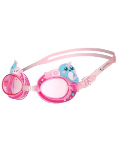 Очки для плавания детские цвет розовый Onlitop