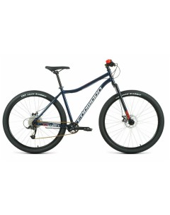 Велосипед Sporting 29 X D 2022 19 темно синий красный Forward