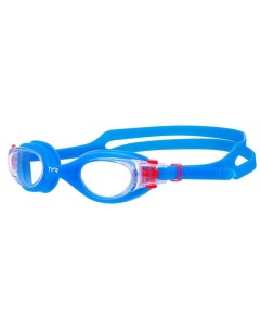 Очки для плавания подр Vesi Junior арт LGHYBJR 105 ПРОЗРАЧНЫЕ линзы голубая опр Tyr