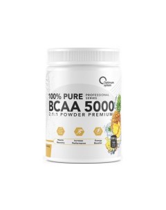 BCAA 5000 Powder 550 г pineapple Optimum system