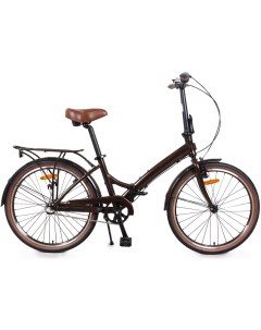 Велосипед BIGTOWN 3 24 MD 2023 коричневый 2023 One Size Evolution