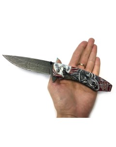 Складной нож Вожак M9691 сталь 420 рукоять алюминий Мастер к.