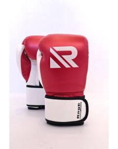 Перчатки боксерские fight gear красно белый кож зам 16 oz Rage