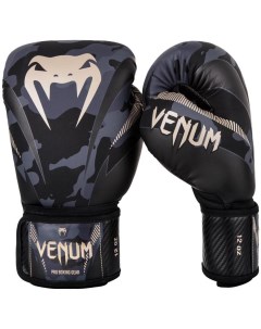 Боксерские перчатки Impact Темный камуфляж Песочный 14 oz Venum