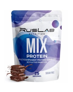 Протеин MIX Protein шоколад 800 г Ruslabnutrition