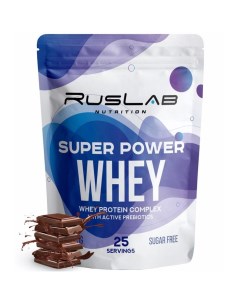 Протеин Super Power Whey Шоколад 800 г Ruslabnutrition