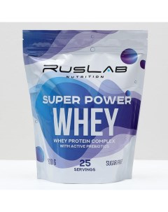 Протеин Super Power Whey Клубника со сливками 800 г Ruslabnutrition
