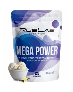 Протеин Mega Power Ванильное мороженое 800 г Ruslabnutrition