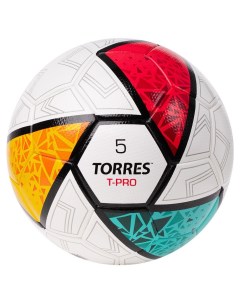Мяч футбольный T Pro р 5 бело мульт Torres