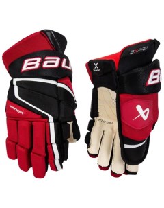 Перчатки хоккейные Vapor 3X Pro S22 Sr 1059953 15 черный красный Bauer