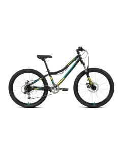 Велосипед Titan 24 2 0 D 2022 12 черный желтый Forward