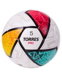 Мяч футбольный Pro р 5 бело мультик Torres