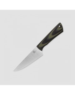Нож с фиксированным клинком Pocket длина клинка 7 5 см сталь N690 зеленый Owl knife