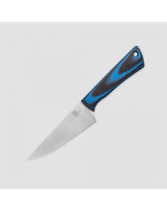 Нож с фиксированным клинком Pocket длина клинка 7 5 см сталь N690 синий Owl knife