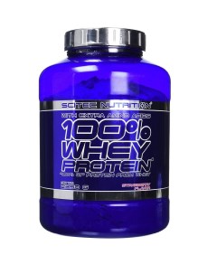 Протеин 100 Whey Protein 2350 г strawberry Scitec nutrition