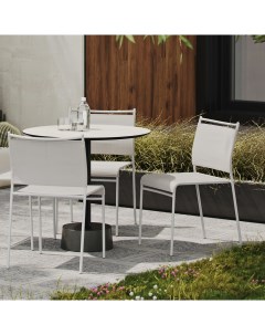 Комплект стульев Easy 4 шт суперлегкий уличный садовый стул белый Artcraft